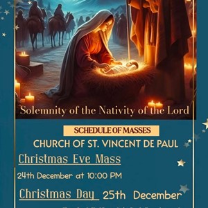 Misna slavlja na Božić na engleskom jeziku